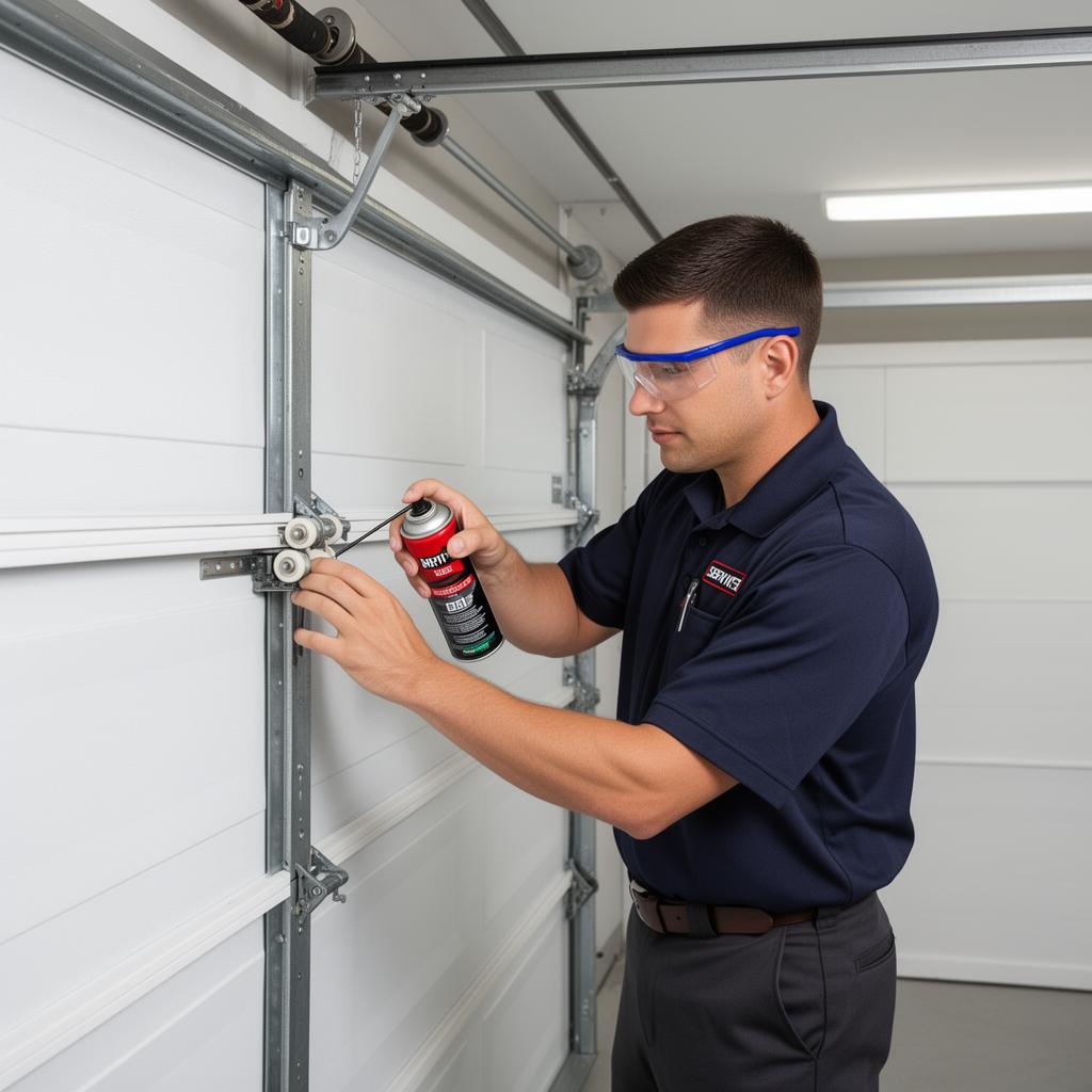 Garage Door Stratford professional technician performing maintenance